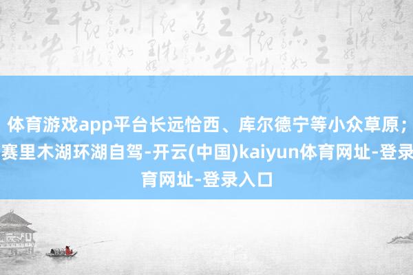 体育游戏app平台长远恰西、库尔德宁等小众草原；安排赛里木湖环湖自驾-开云(中国)kaiyun体育网址-登录入口